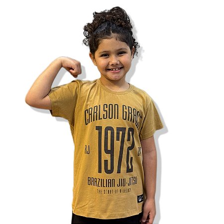 CAMISETA CARLSON GRACIE 1972 INFANTIL
