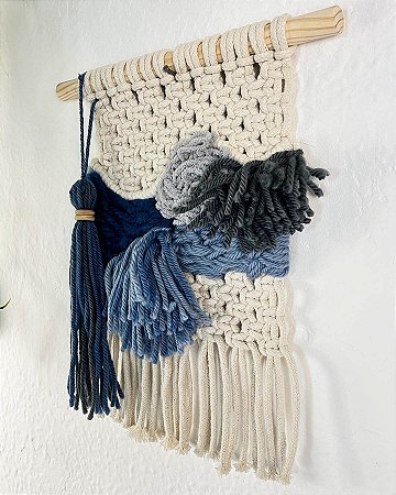 Painel Macrame Relax | 25 cm x 35 cm