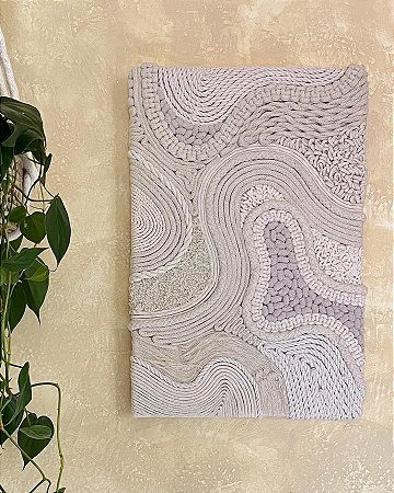 Painel Blooming Cru | 40 cm x 60 cm
