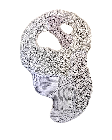 Escultura Blooming Organic III Cru | 40 cm x 60 cm