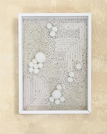 Painel Blooming em Moldura Caixa | 30cm x 40cm