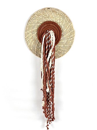 Adorno de Parede Teracotta & Straw