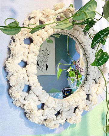 Espelho Bromélia | 50 cm
