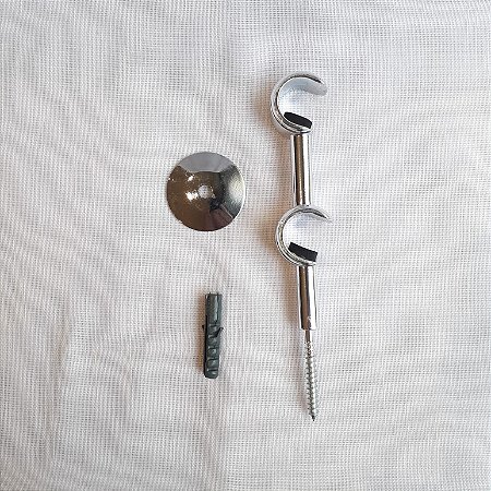SUPORTE DUPLO PARA VARÃO DE METAL 13/13MM