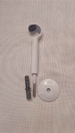 SUPORTE VICTORY COM AFASTADOR 7CM ROSETA AVULSA P/ TUBO 19MM DIAMETRO
