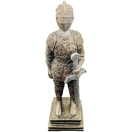 Escultura Soldado Medieval