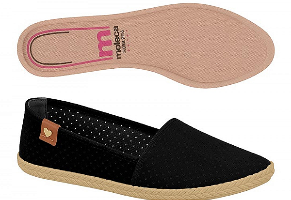 Sapato Moleca Preto