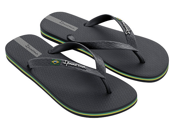 Chinelo Ipanema Preto/preto