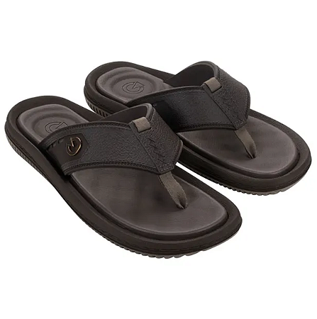 Chinelo Cartago Marrom/marrom