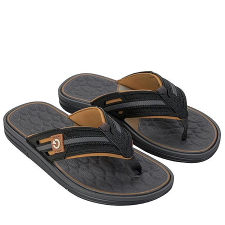 Chinelo Cartago Marrom/marrom/bege