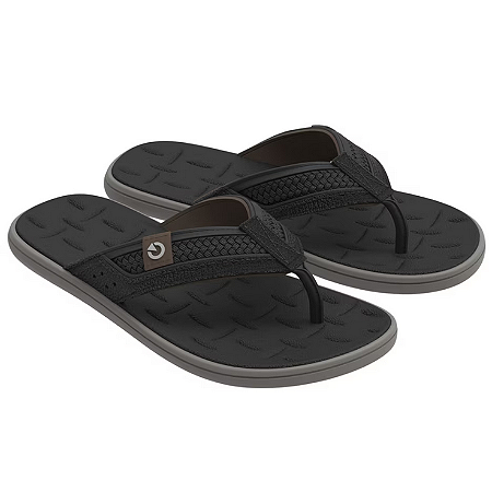 Chinelo Cartago Cinza/pto/castor