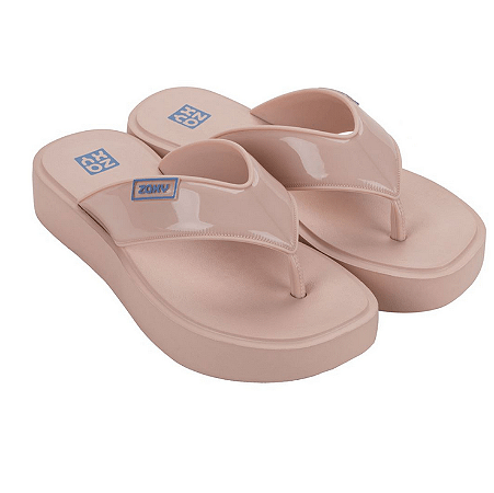 Chinelo Zaxy Nude claro