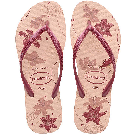 Chinelo Havaianas Rosa/rose gol