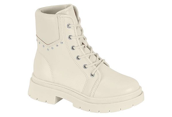 Bota Molekinha Branco Off
