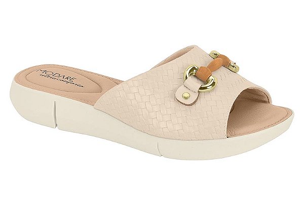 Sandália Modare Creme