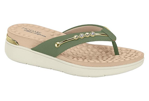 Sandália Modare Verde Salvia