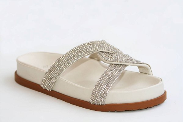 Sandália Olivia Chaves Ada Off White