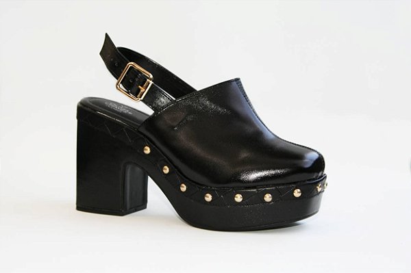 Sapato Olivia Chaves Be PretoOuro