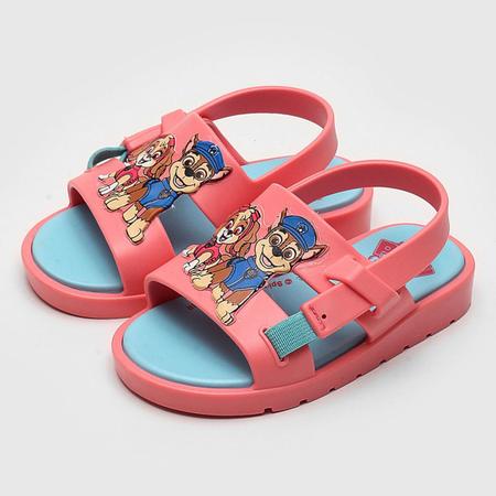 Sandália Patrulha Canina Rosa/azul