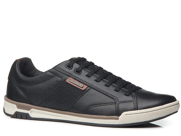 Sapato Pegada Preto/conhaque