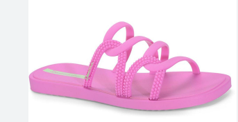 Chinelo Ipanema Rosa/amarelo