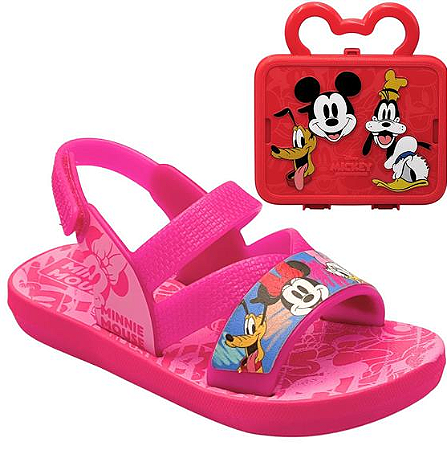 Sandália Disney Rosa