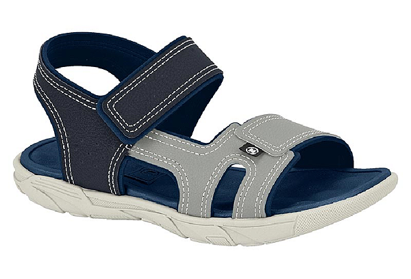 Sandália Molekinho Marinho/cinza