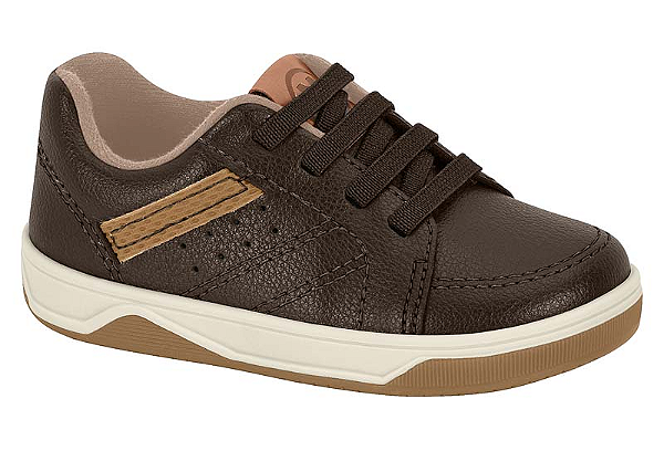 Sapato Molekinho Cafe/caramelo