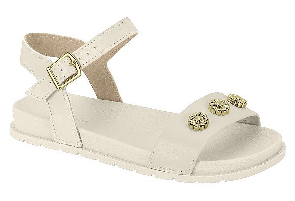 Sandália Molekinha Branco Off