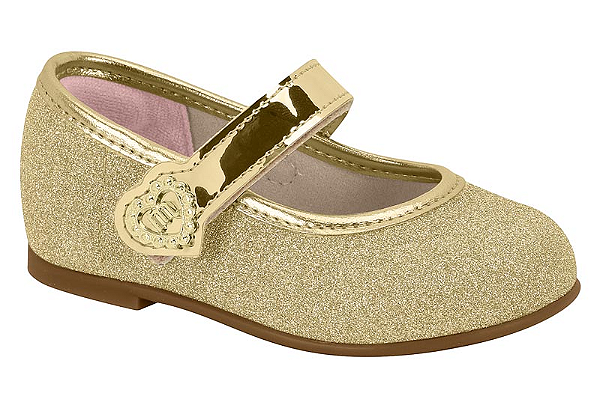 Sapato Molekinha Dourado
