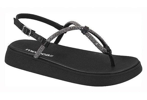 Sandália Moleca Black Diamond