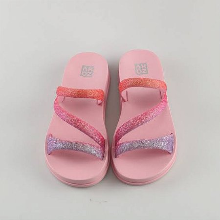 Sandália Zaxy Rosa Medio