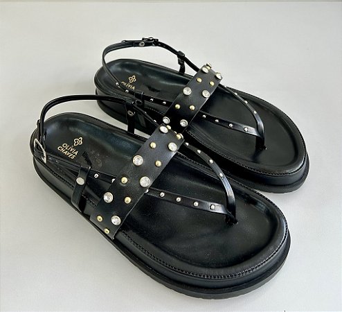 Sandália Olívia Chaves Preto