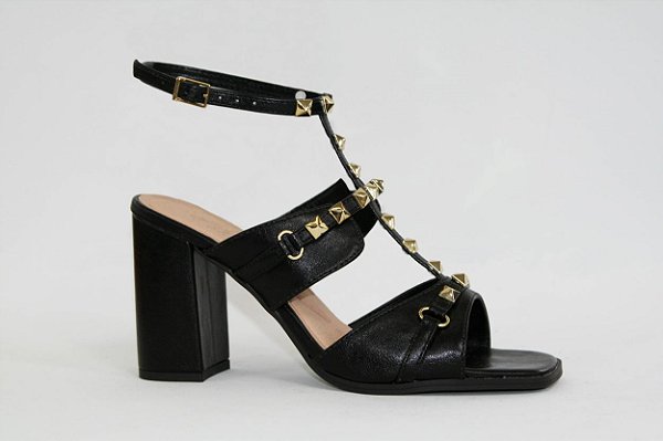 Sandália Olivia Chaves Ca Preto