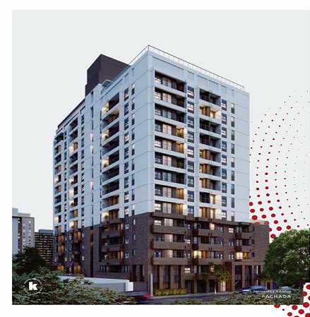 KALLAS KRONOS MOEMA 29 M² | STUDIO | COM TERRAÇO