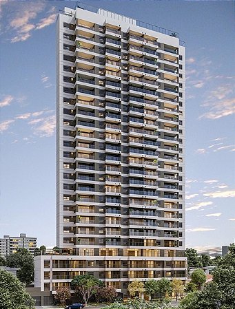 All Campo Belo  73m² | 2 Quartos | 2 Suítes | Vaga | Lazer Rooftop | Tv. Av. Ibirapuera Campo Belo