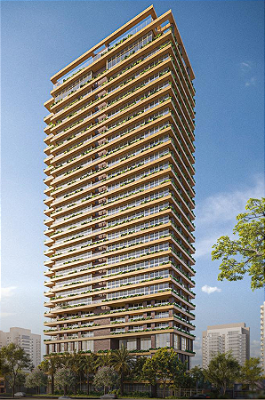 A Extraordinária | Vista Parque Ibirapuera |  373m² à 1.184m² | Av República do Líbano  | 5 Vagas 1 Box | Ateliê
