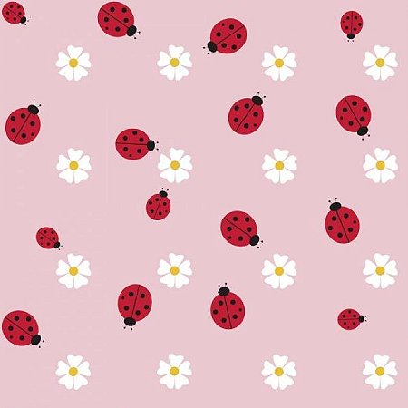 Papel De Parede Infantil Joaninha