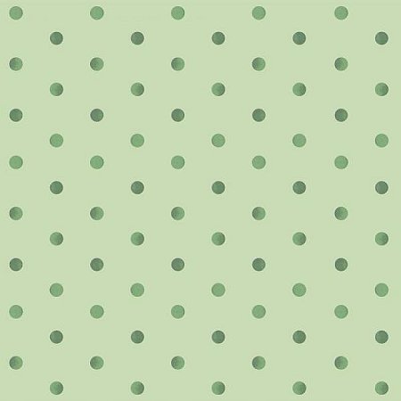 Papel De Parede Infantil Bolinhas Verde Degrade