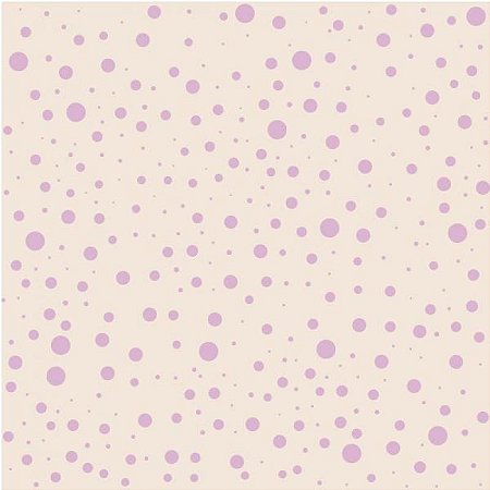 Papel De Parede Infantil Bolinhas Lilás