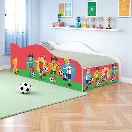 Cama Mobili Infantil Futebol Meninos