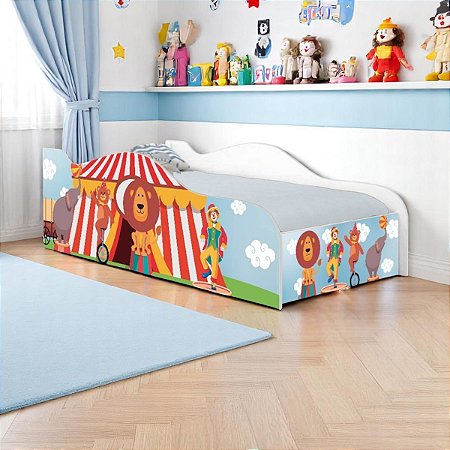 Cama Mobili Solteiro Palhaço Circo