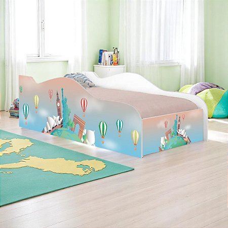 Cama Mobili Infantil Volta A Mundo
