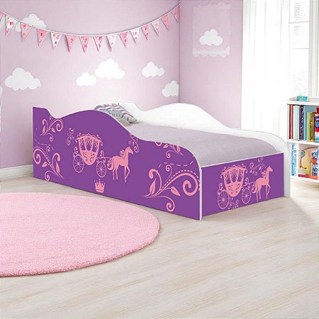 Cama Mobili Infantil Carruagem De Princesa