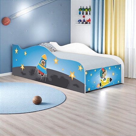 Cama Mobili Solteiro Astronauta