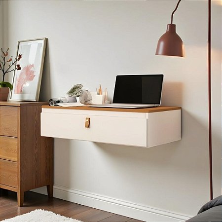 Bancada Supensa Para Notebook Off White Nature