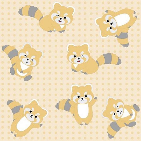 Papel De Parede Infantil Guaxinim