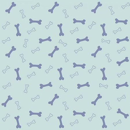 Papel De Parede Infantil Osso Cachorro