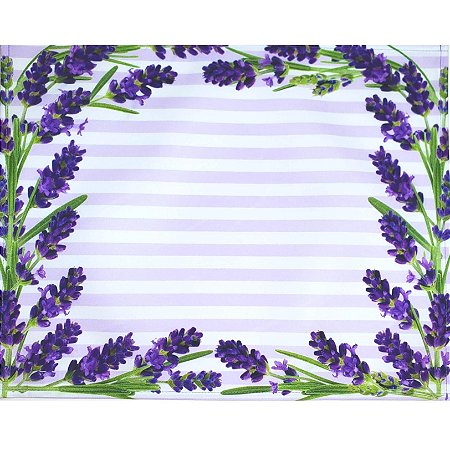 Kit 4 Jogos Americanos Impermeável Lavanda 43cmx34cm - UN / 4