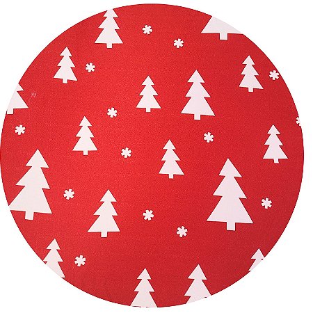 Kit 4 Capas Para Sousplat árvore De Natal 35cmx35cm - UN / 4